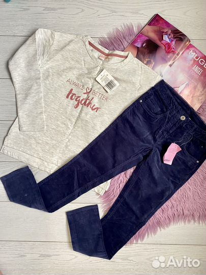 Новая брендовая одежда для девочек 146-152