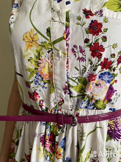 Платье летнее S