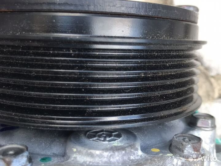 Компрессор кондиционера шкода рапид