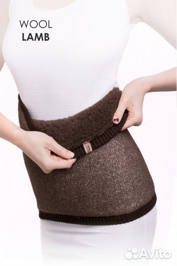 Пояс меховой новый