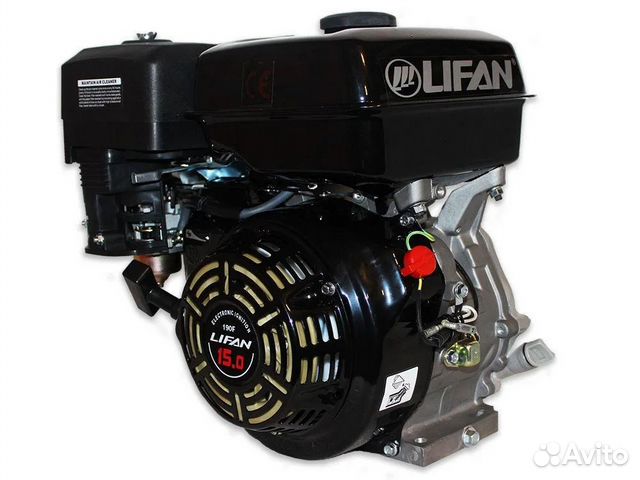 Двигатель lifan 15 л.с. 190F (420) (вал d25 мм)