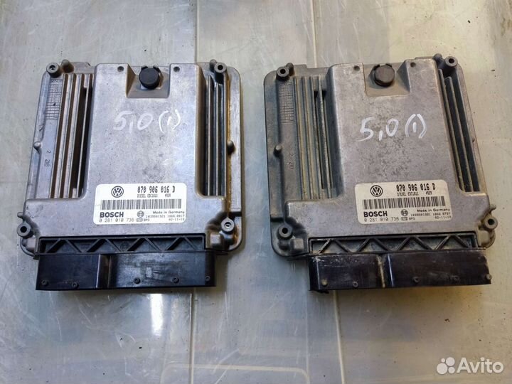 Блок управления двигателя 5.0 V10 TDI VW Туарег
