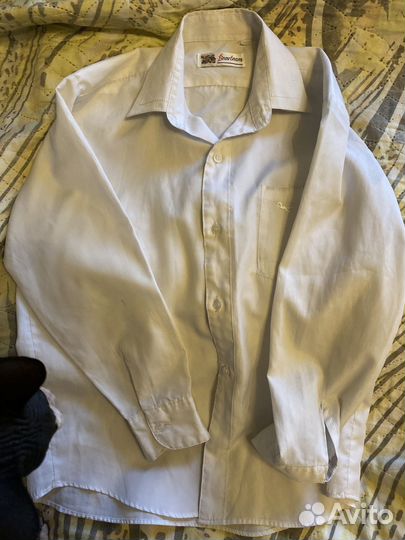 Рубашки школьные+куртка 122