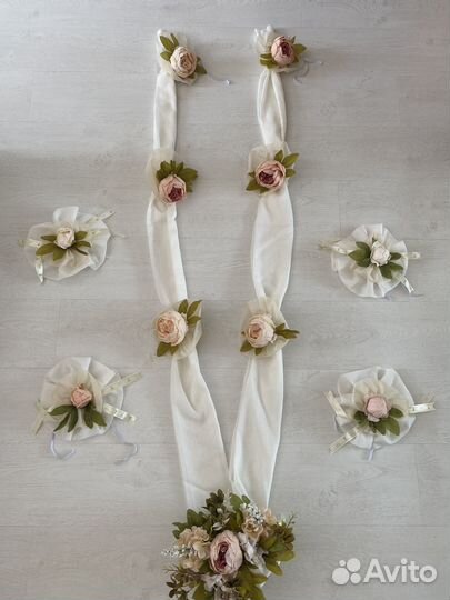 Свадебные украшения для авто, новые