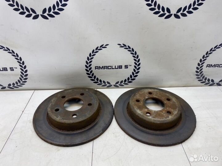 Комплект задних тормозных дисков Ford Focus 2 купе
