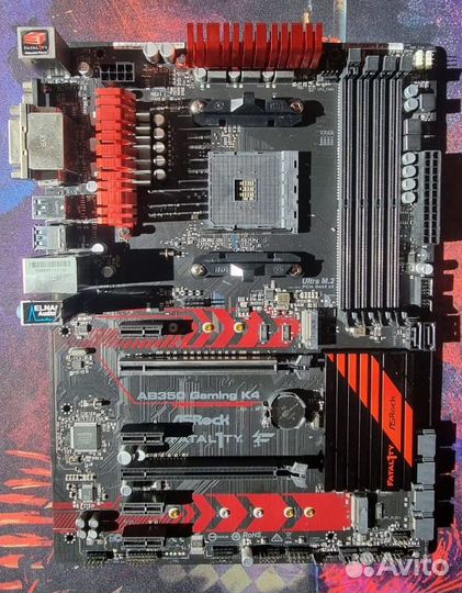 ASRock Fatal1ty AB350 Gaming K4 Socket AM4