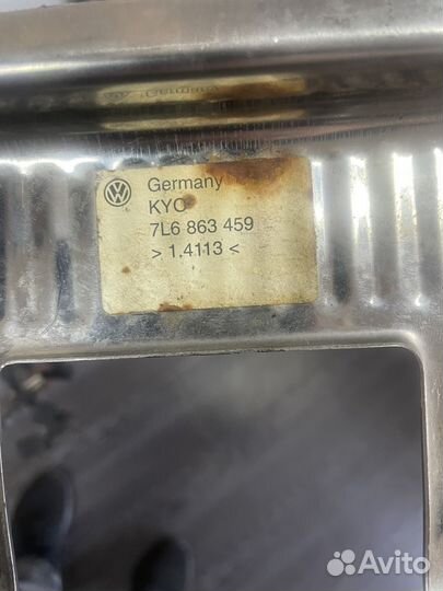 Хром накладка замка багажника VW Touareg 7l