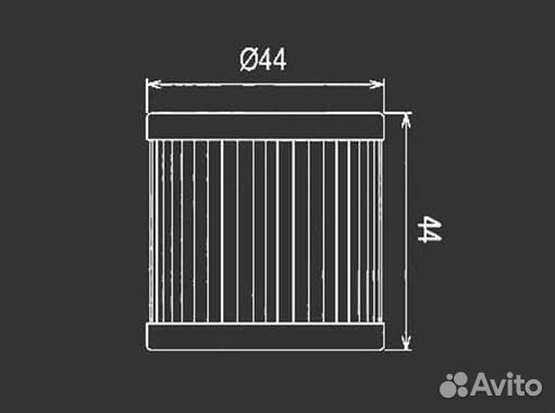 Масляный фильтр HI FLO HF139
