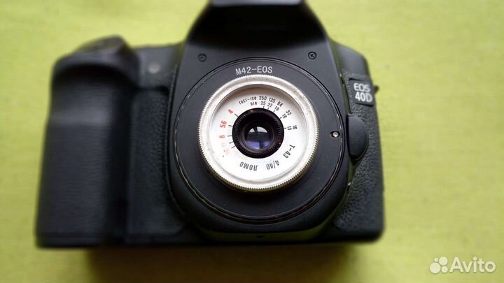 Объектив Т-43 4/40 для canon eos ef-s