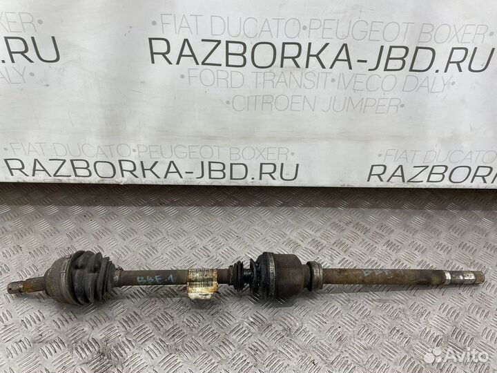 Привод передний правый fiat scudo 2007-2016