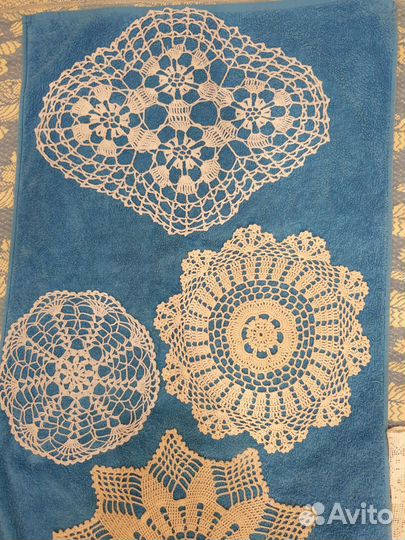 Винтаж салфетки вязаные ручная работа
