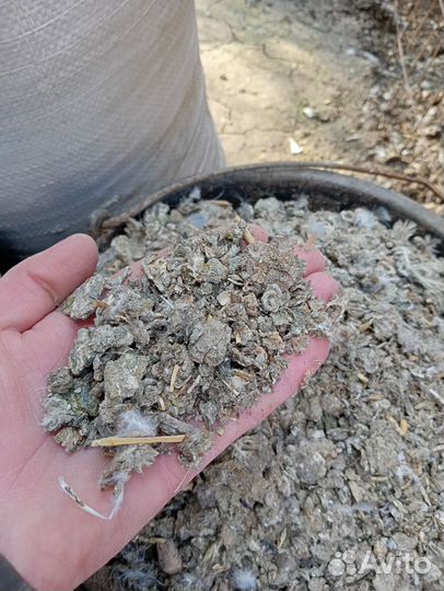 Удобрение - голубиный памёт сухой