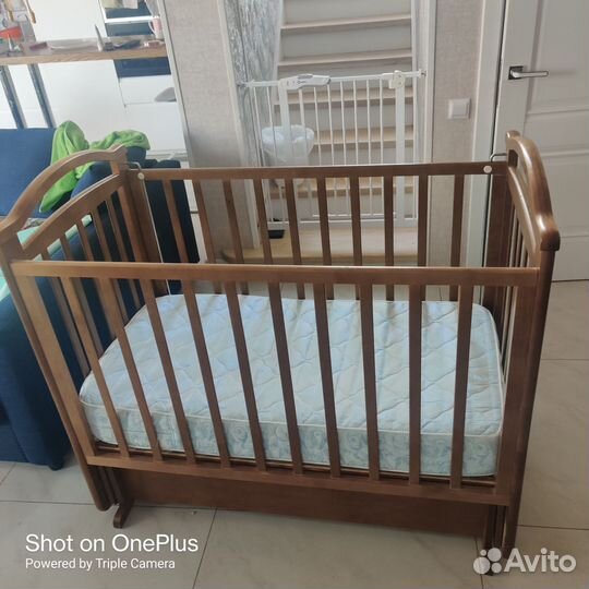 Детская кроватка красная звезда можга