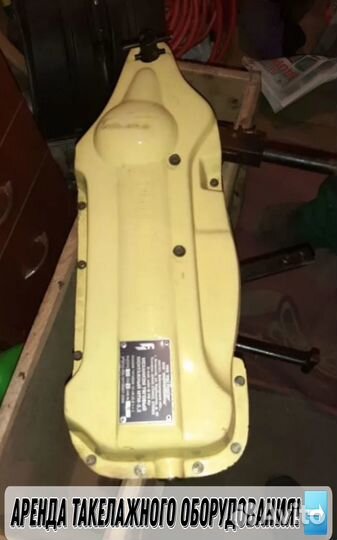 Такелажная тележка платформа домкрат лебедка