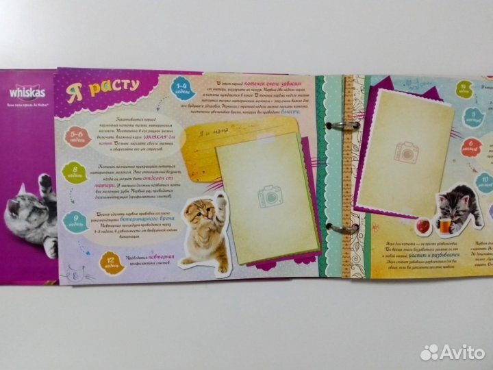 Фотоальбом про котёнка от Whiskas