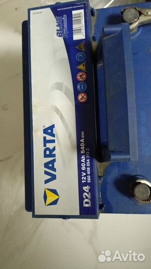 Аккумулятор varta 60