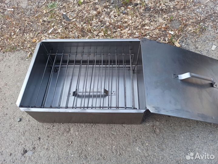 Коптилка горячего копчения