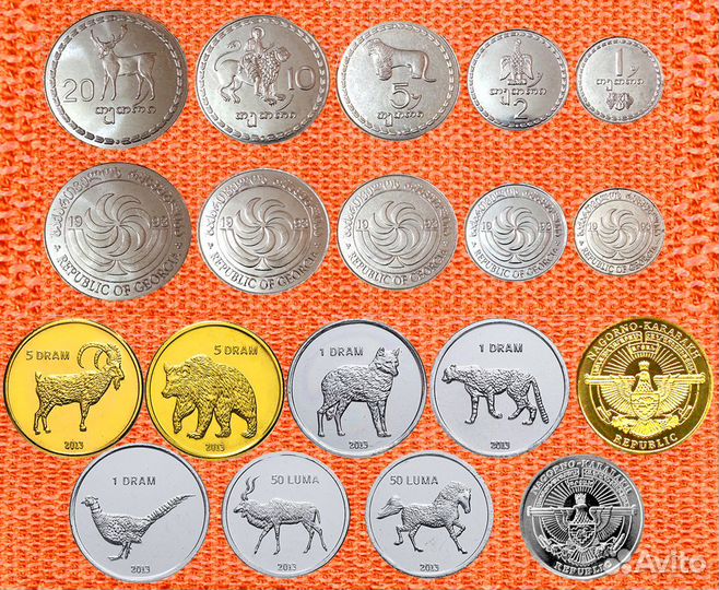 Животные - наборы разных стран