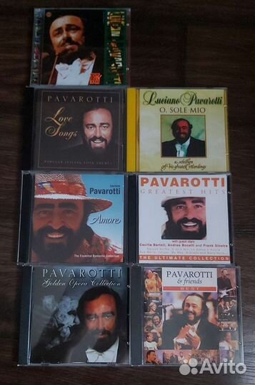 CD с музыкой 70-2000 годов