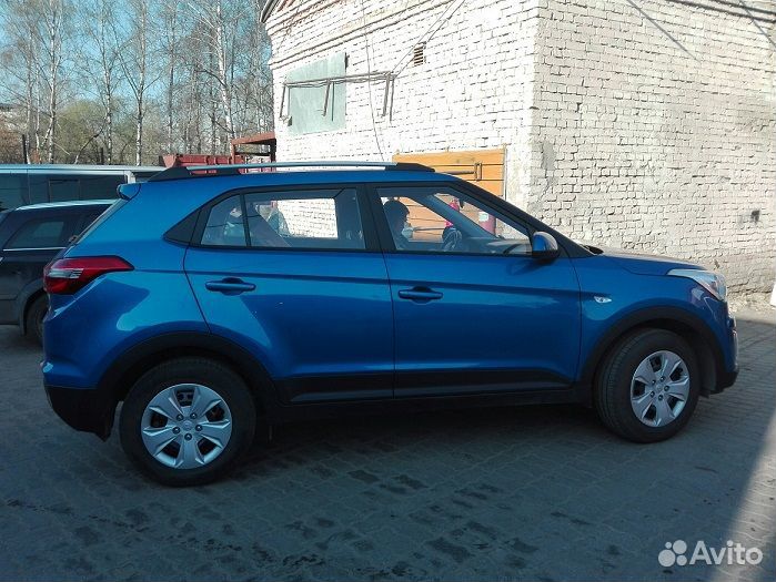 Рейлинги на крышу Hyundai Creta 2016-2021г (Крета)