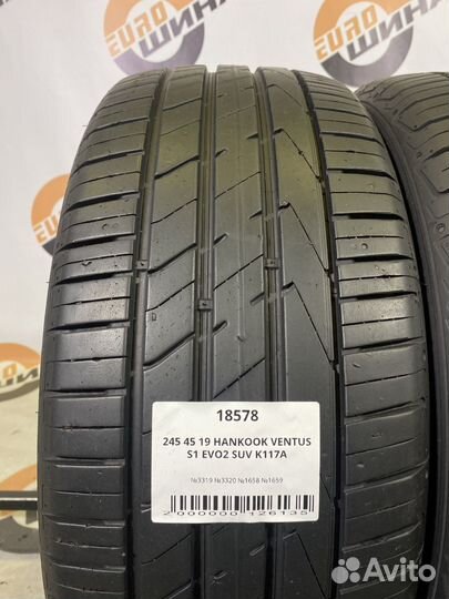 Hankook Ventus S1 Evo2 SUV K117A 245/45 R19