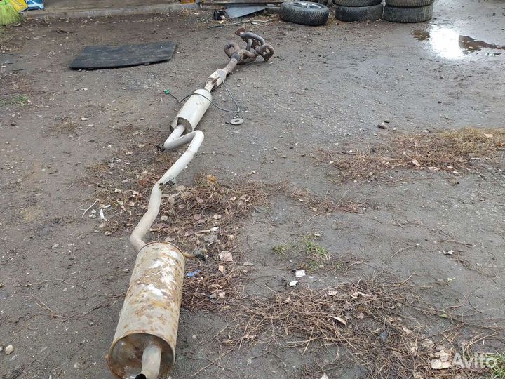 Выхлопная система peugeot 607