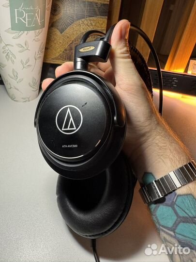 Наушники audio technica ath-avc500