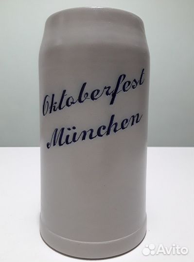 Кружка пивная Octoberfest керамика 1 л