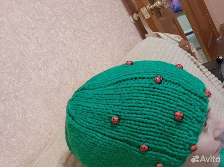 Новый комплект шапка+шарф