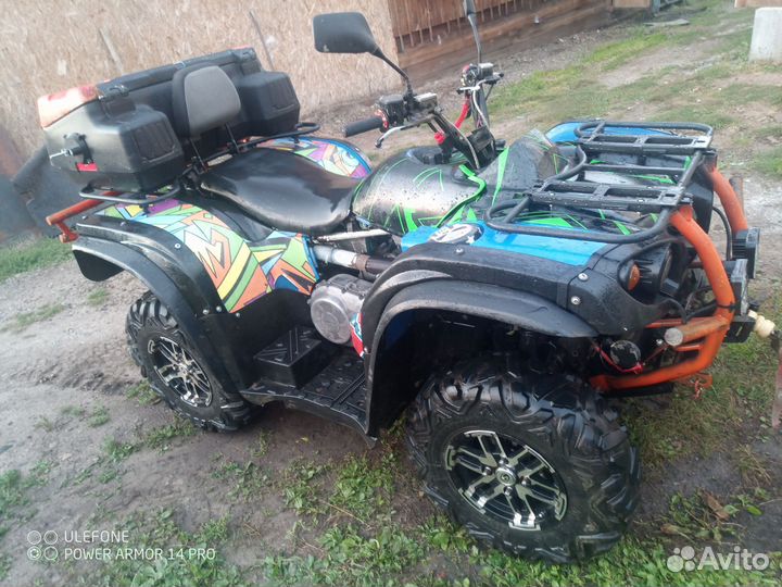 Квадрик стелс леопард 600