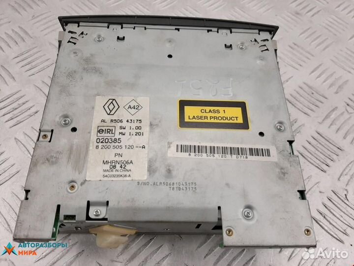 CD-чейнджер Renault Megane 2 рест. 2008