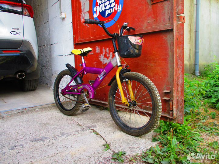 Велосипед детский, колеса 18