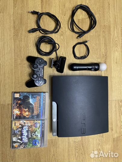 Игровая приставка ps3 slim прошитая Hen