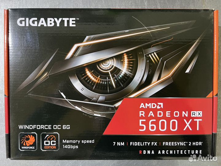 Видеокарта rx 5600 xt