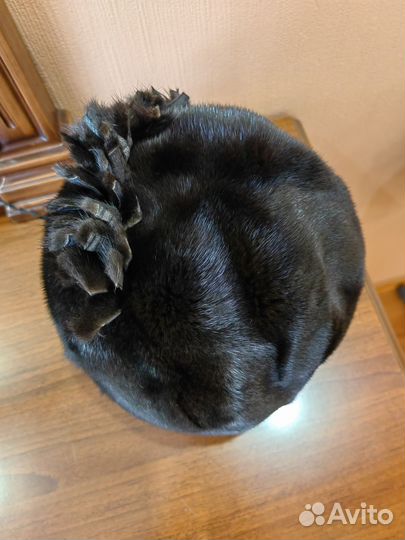 Шапка норковая женская