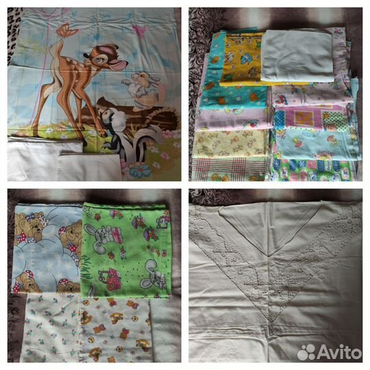 Постельное бельё детское. Пеленки