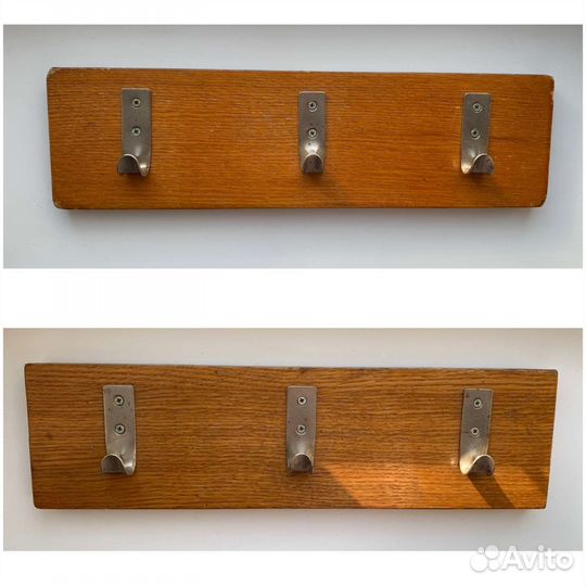 Вешалки деревянные настенные СССР малые