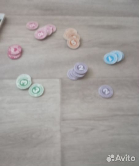 Карточки и фишки дом 2