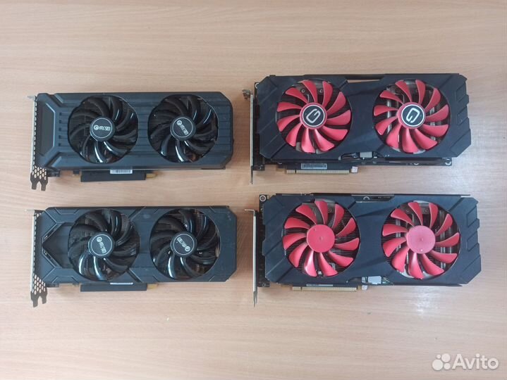 Видеокарты P104-100, 8 gb Gainward, Palit