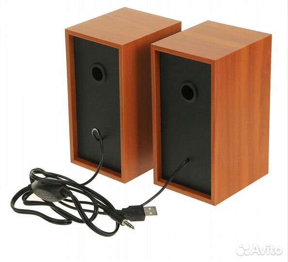 Колонки Perfeo Cabinet 6W питание от USB / Новые