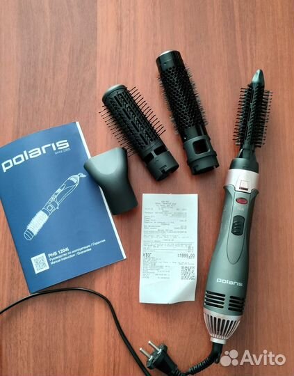 Фен щетка Polaris