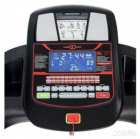 Беговая дорожка CardioPower T35 NEW v.3.33