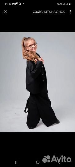 Костюм брючный для девочки