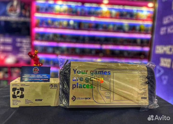 Приставка Valve Steam Deck 64GB Лицензия (Новый)
