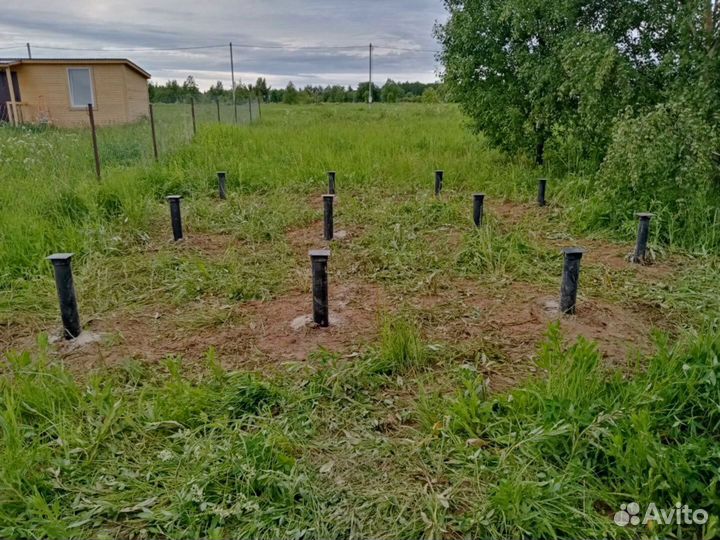 Винтовые сваи под ключ + монтаж