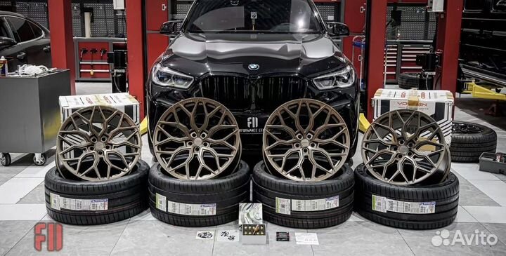 Кованые диски R18-23 на BMW X5X6, Audi и др