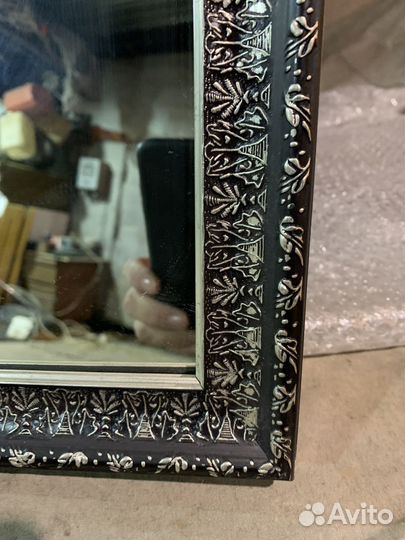 Зеркало LI Tempo del 60x60 см. Серебро Италия