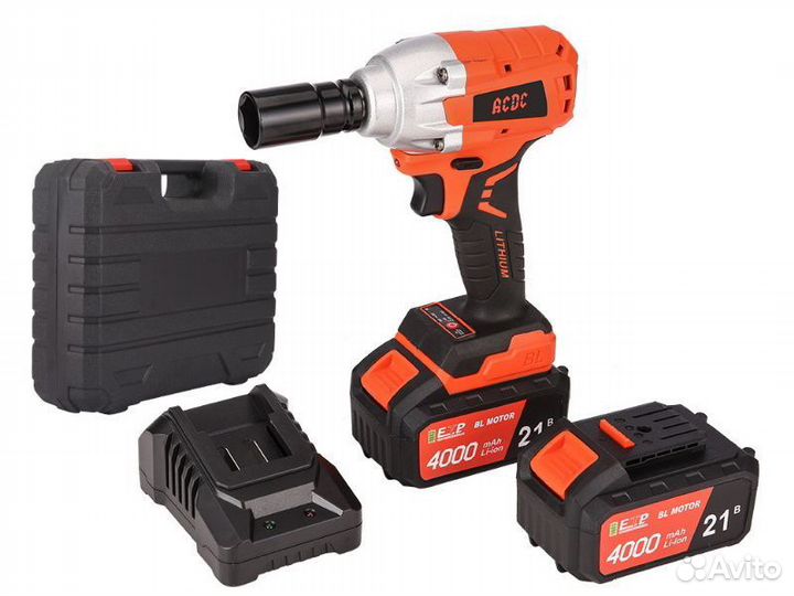 Гайковерт аккум. acdc DCF 2акк.- 4Ач 330 Нм кейс