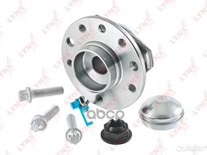 Ступица передняя в сборе с ABS, 5 отверстий Opel