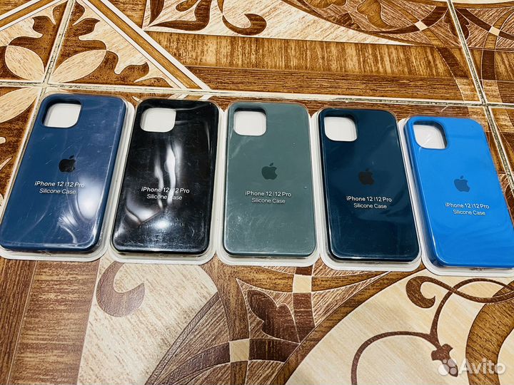 Чехлы silicone case 12/12promax13/14/15pro max